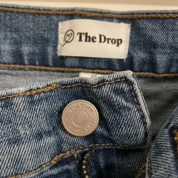 The Drop Women's Miranda High-Rise Straight Fit Ankle Jean - Picture 4 of 4